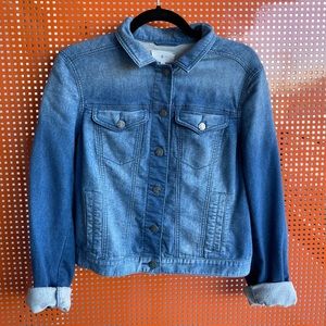 Lou & Grey stretch “jean” jacket
